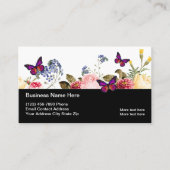 Beauty Butterflies Natur Inspiriert Visitenkarte (Vorderseite)
