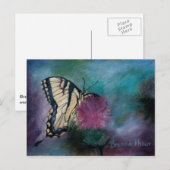 Beauty Butterfly Postcard Postkarte (Vorne/Hinten)