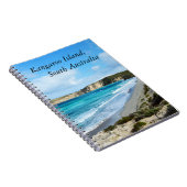 "Beauty Captured: Iconic Coastline Kangaroo Island Notizblock (Rechte Seite)