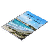 "Beauty Captured: Iconic Coastline Kangaroo Island Notizblock (Linke Seite)