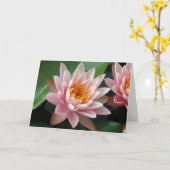 Beauty Card Karte (Gelbe Blume)