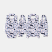 Beauty Care Blue Rose Muster Geschenkschachtel (Ungefaltet)