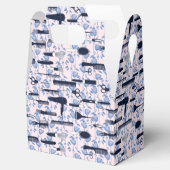 Beauty Care Blue Rose Muster Geschenkschachtel (Geöffnet)