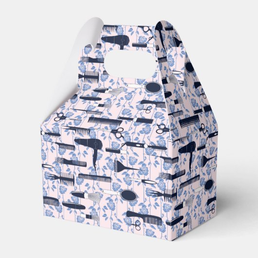 Beauty Care Blue Rose Muster Geschenkschachtel (Vorderseite)