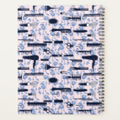 Beauty Care Blue Rose Muster Planer (Rückseite)