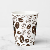 Beauty Coffee Shop Kundenname Pappbecher (Links)