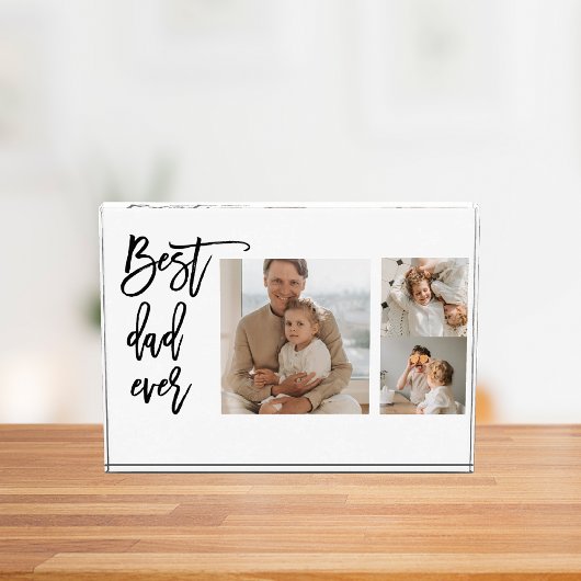 Beauty Collage Foto Bester Vater je Geschenk