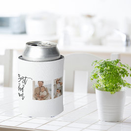 Beauty Collage Foto Bester Vater je Geschenk Dosenkühler