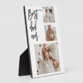Beauty Collage Foto Bester Vater je Geschenk Fotoplatte (Seite)