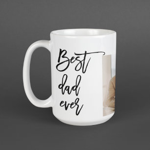Beauty Collage Foto Bester Vater je Geschenk Kaffeetasse