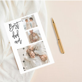 Beauty Collage Foto Bester Vater je Geschenk Post-it Klebezettel