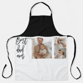 Beauty Collage Foto Bester Vater je Geschenk Schürze (Vorderseite)