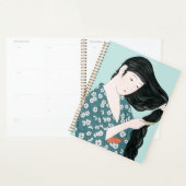 Beauty Combing 1920 von Hashiguchi Goyo Planer (Anzeige)