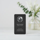 Beauty Consultant Hair Style Icon Business Card Visitenkarte (Stehend Vorderseite)