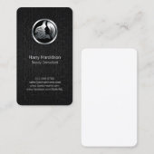 Beauty Consultant Hair Style Icon Business Card Visitenkarte (Vorne/Hinten)