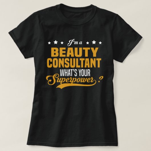 Beauty Consultant T-Shirt (Design vorne)