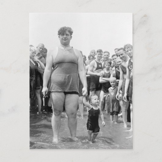 Beauty Contest on the Tidal Basin, 1919 Postkarte (Vorderseite)