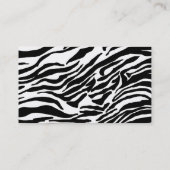 Beauty Couture Business Cards Visitenkarte (Rückseite)