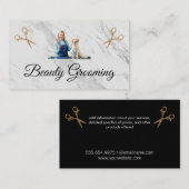 Beauty Dog Groomer | Animal Care Visitenkarte (Vorne/Hinten)