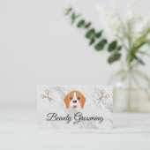 Beauty Dog Groomer Elite Shears Visitenkarte (Stehend Vorderseite)