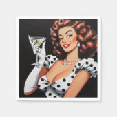 Beauty Drink Button Up Serviette (Vorderseite)