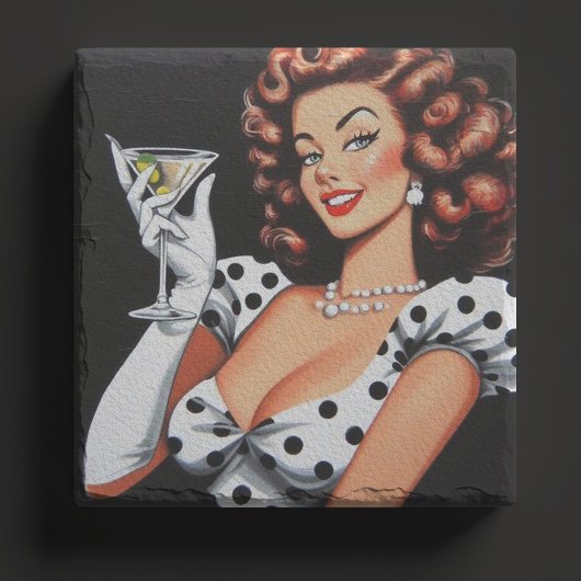 Beauty Drink Button Up Steinuntersetzer