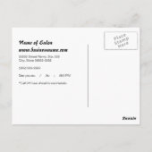 Beauty Erinnerung Lila Vintages Girl Postkarte (Rückseite)