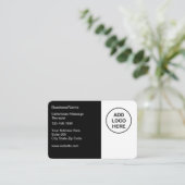 Beauty Esthetician Therapeut Visitenkarten Visitenkarte (Stehend Vorderseite)