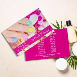 Beauty Esthetician WELLNESS-CENTER Nail Salon Prei Flyer