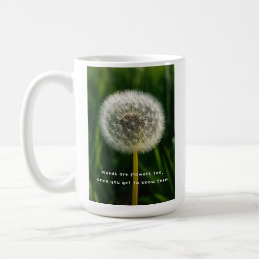 Beauty eye beholder dandelion weeds are flowers kaffeetasse (Links)