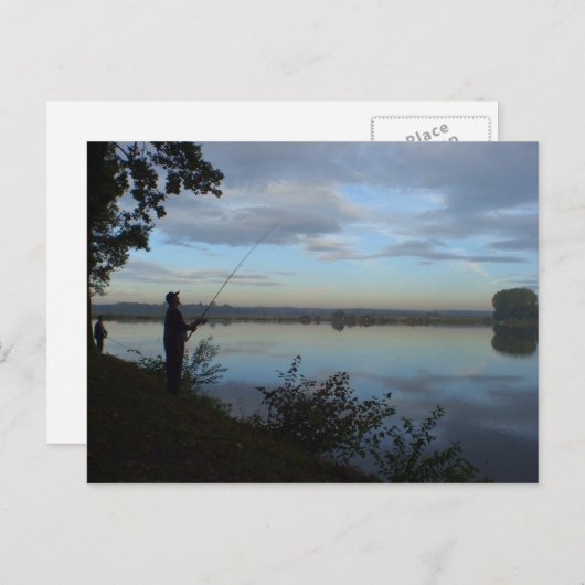 Beauty-Fischerei Postkarte (Vorne/Hinten)