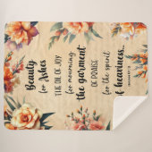 Beauty For Ashes, Isaiah 63:1, Christlich Sherpadecke (Vorderseite (Horizontal))
