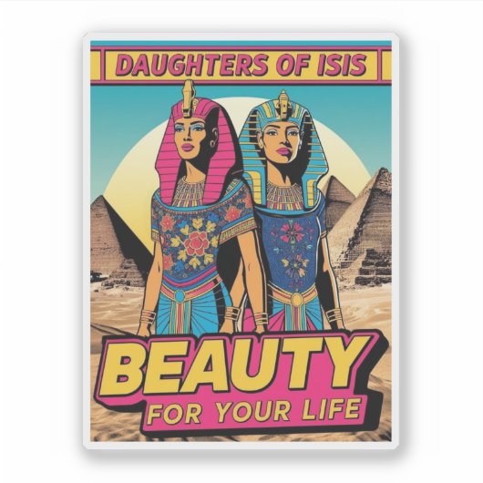 BEAUTY FOR YOUR LIFE AUFKLEBER (Vorderseite)