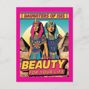 BEAUTY FOR YOUR LIFE EINLADUNGSPOSTKARTE