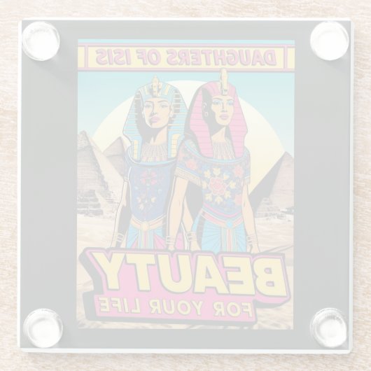 BEAUTY FOR YOUR LIFE GLASUNTERSETZER (Rückseite)