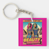 BEAUTY FOR YOUR LIFE SCHLÜSSELANHÄNGER (Vorderseite)