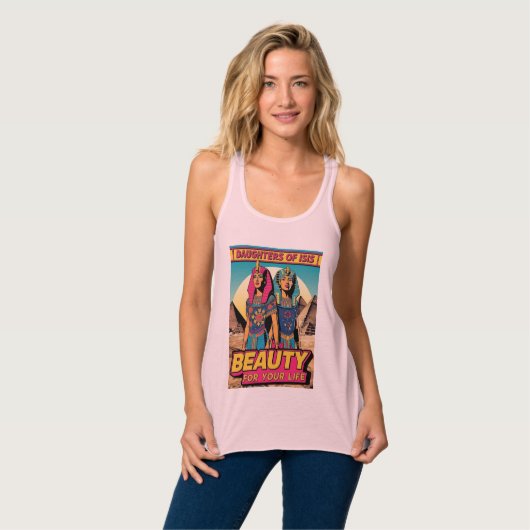 BEAUTY FOR YOUR LIFE TANK TOP (Vorderseite Vollansicht)