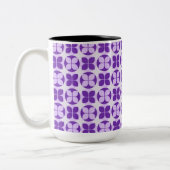 Beauty Geometric Zweifarbige Tasse (Links)