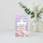 Beauty Girl Hair & Makeup Kunstmuseum Monte Brè Terminkarte (Stehend Vorderseite)