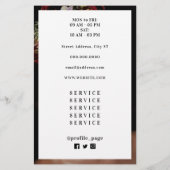 Beauty Girl-Modell Flyer (Hinten)