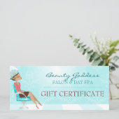Beauty Goddess Geschenkgutschein (Stehend Vorderseite)