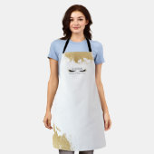 Beauty Gold Dusta Mascara Eye Lashes Schürze (Getragen)