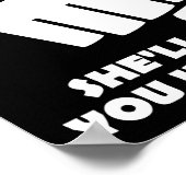 Beauty Grace Punch Funny Poster blass (Ecke)