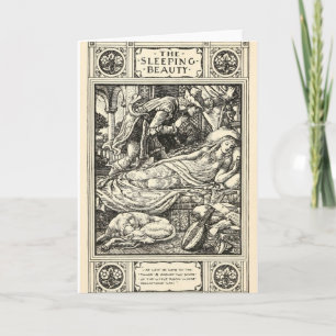 Beauty-Grußkarte Karte