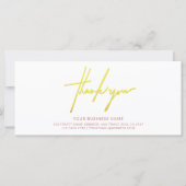 Beauty Hair & Makeup Vielen Dank Geschenk Zertifik (Vorderseite)