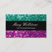 Beauty Hairdresser Business Cards Visitenkarte (Vorderseite)