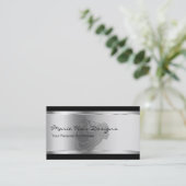 Beauty Hairdresser Business Cards Visitenkarte (Stehend Vorderseite)