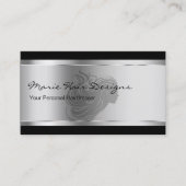 Beauty Hairdresser Business Cards Visitenkarte (Vorderseite)
