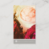 Beauty Health Company Foto Custom Instragram Visitenkarte (Rückseite)