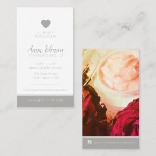 Beauty Health Company Foto Custom Instragram Visitenkarte